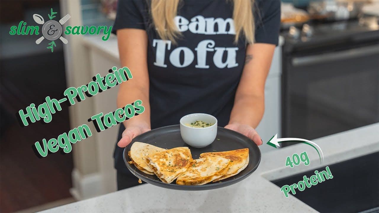 High Protein Vegan Tacos | 40g Protein!!