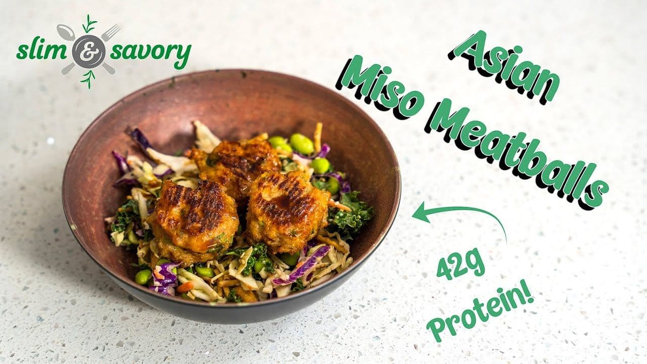 Asian Meatballs PACKED With Protein!