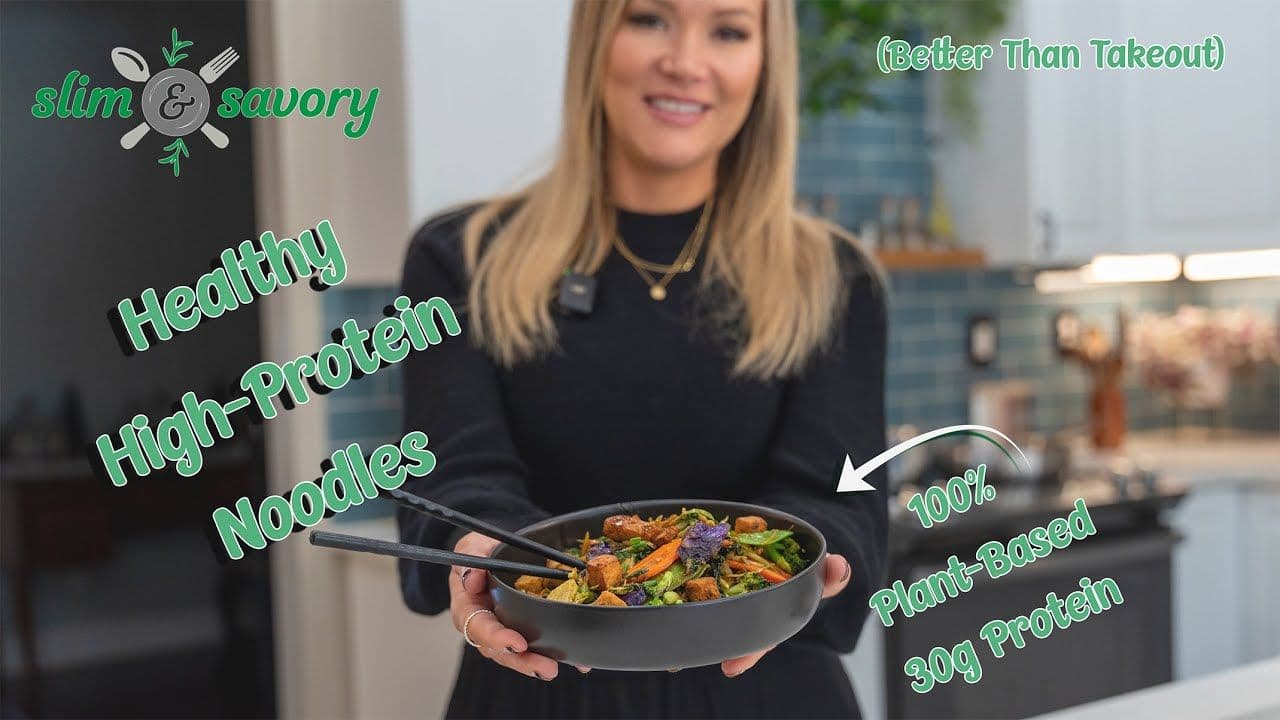 Healthy High-Protein Noodles - Under 30 mins!