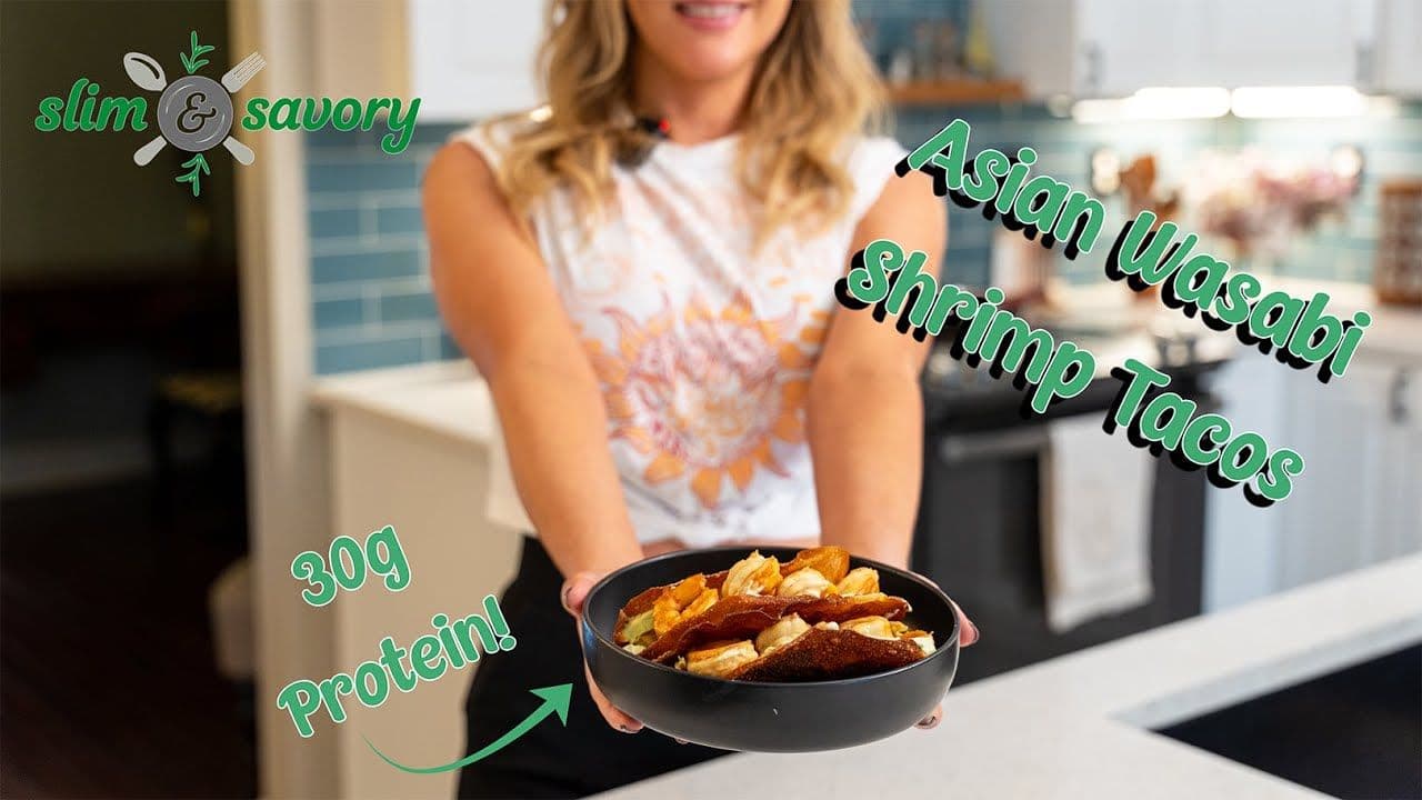 Spicy Asian Shrimp Tacos